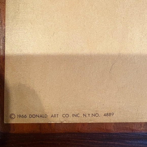 Vintage wood lithograph print by artist Robert Laessig 1966 “Meadow Beauty” - Picture 5 of 11